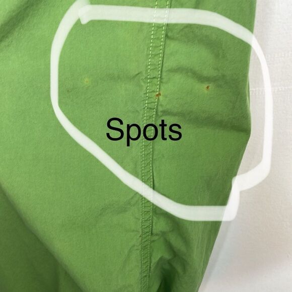 Tommy Hilfiger Y2K Vintage Green Embroidered Pants size 10 - Picture 10 of 16